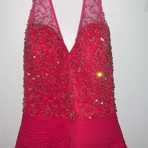 Pink formal dress